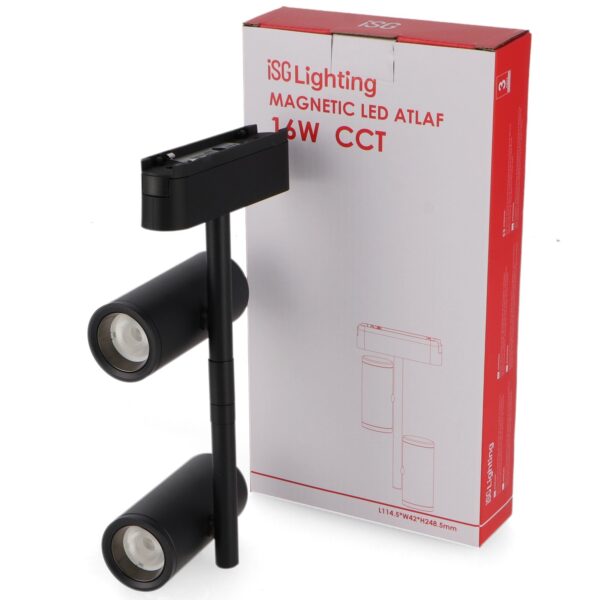 Foco LED Atlaf Serie 5Mm 16W para Calha Magnética Preto 42V - CCT - Image 2