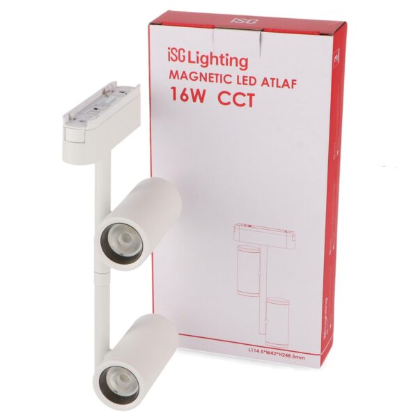 Foco LED Atlaf Serie 5Mm 16W para Calha Magnética Branco 42V - CCT - Image 2