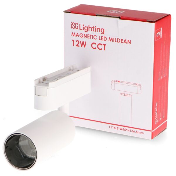 Foco LED Mildean Serie 5Mm 12W para Calha Magnética Branco 42V - CCT - Image 2