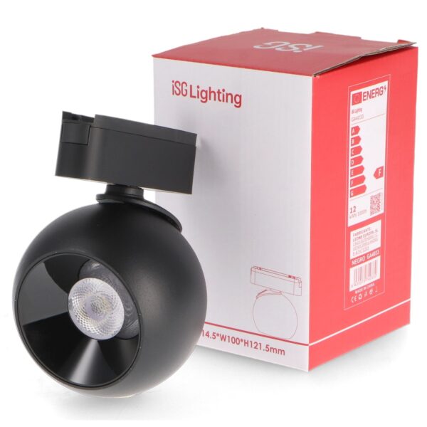 Foco LED Lution Serie 5Mm 12W para Calha Magnética Preto 42V - CCT - Image 2