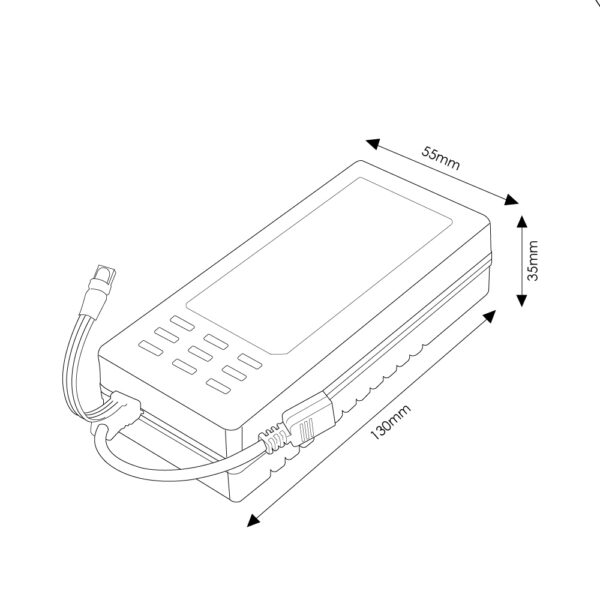 Adaptador de Corrente para fitas LED RGB 60W 24VDC - Image 2