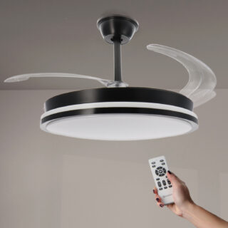Ventoinha de Teto LED Black Count