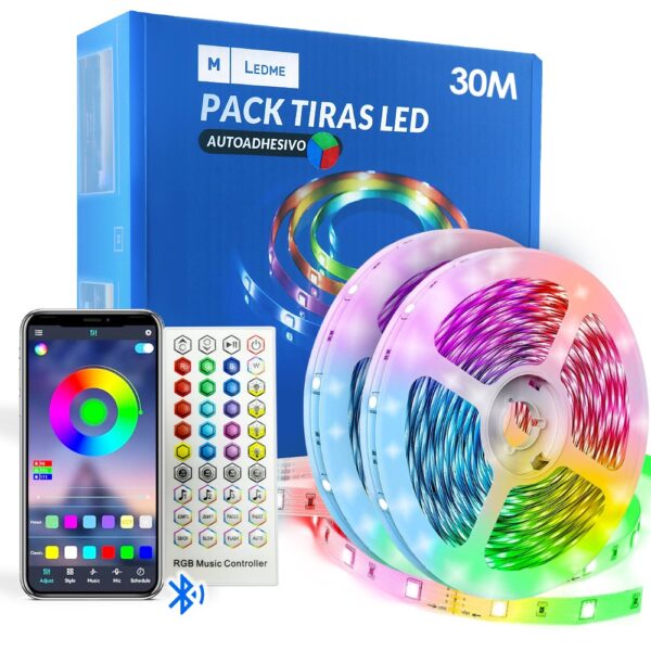 Pack Fita LED 24V 5050 16L RGB - 30 metros