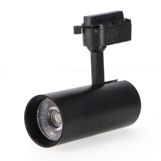 Foco LED para calha Black Aras 30W Monofásico CCT