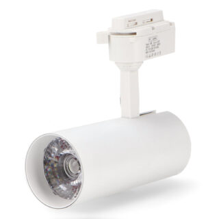 Foco LED para calha Branco Aras 30W Monofásico CCT