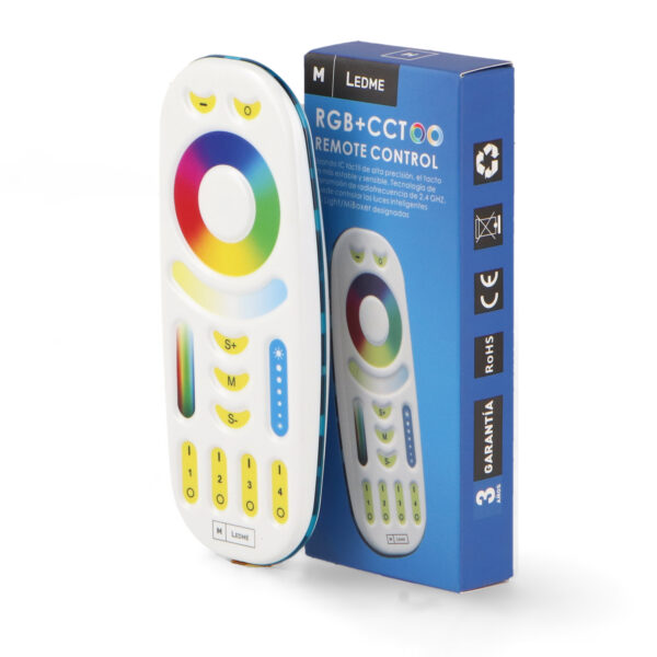 Controle RF para Dimmer LED RGB+CCT 4 Zonas - Image 3