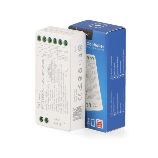 Controlador de dimmer Smarthome LED monocolor/CCT - Image 3
