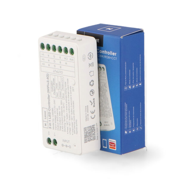 Controlador de dimmer Smarthome LED RGB/RGBW/RGB+CCT - Image 3