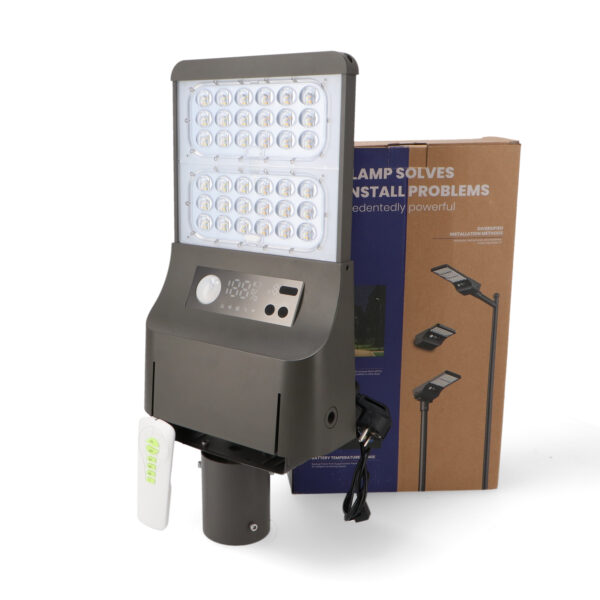 Luminária Solar Led Hybrid Para Alumbrado Público 9000 Lm - Image 3