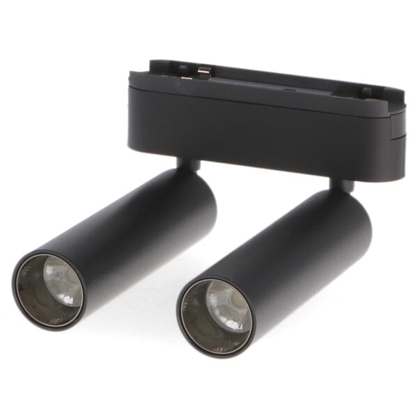 Foco LED Mildean Serie 5mm 14W de calha magnética Preto 42V CCT