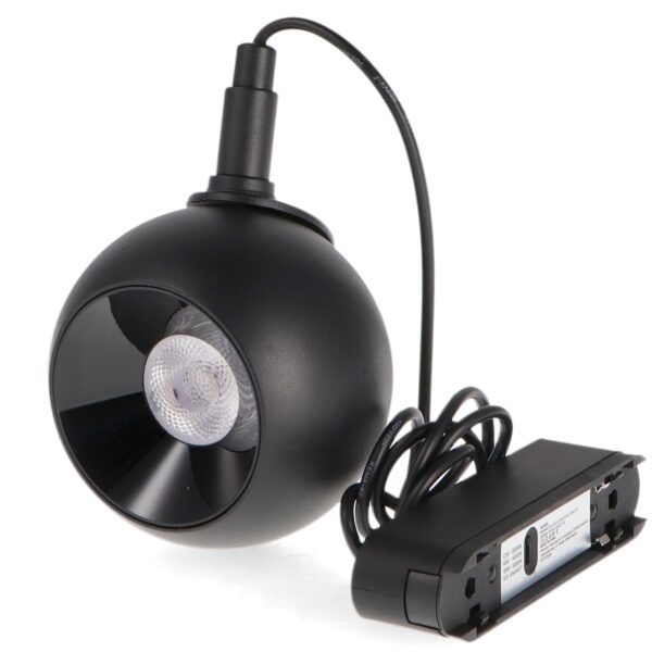 Foco LED Lution Plus Serie 5mm 12W de calha magnética Preto 42V CCT