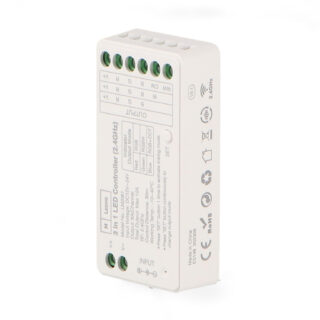 Controlador de dimmer LED RGB/RGBW/RGB+CCT