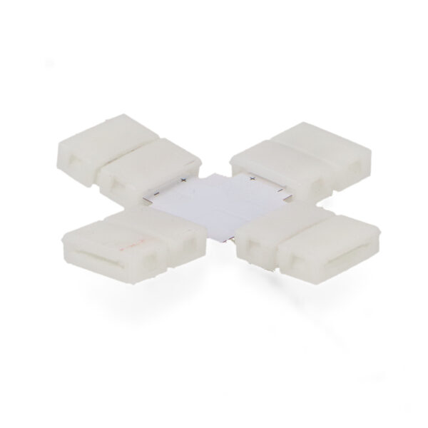 Conector para Fita 10MM 12V/24V Monocolor Tipo X
