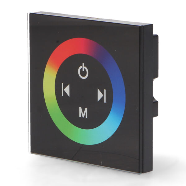 Dimmer embutir Táctil RGB Para fitas LED 12/24V