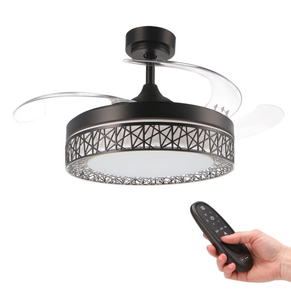 Ventoinha de Teto LED Black Aqua - Image 7