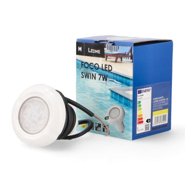 Projetor LED para piscina Swin 7W RGBW - Image 3