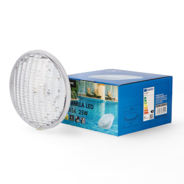 Lâmpada LED PAR56 25W IP68 RGBW de dois fios de Piscina - Image 3