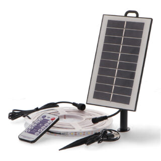 Pack de fita de LED solar Smd2835 300L 3000K - 5 metros