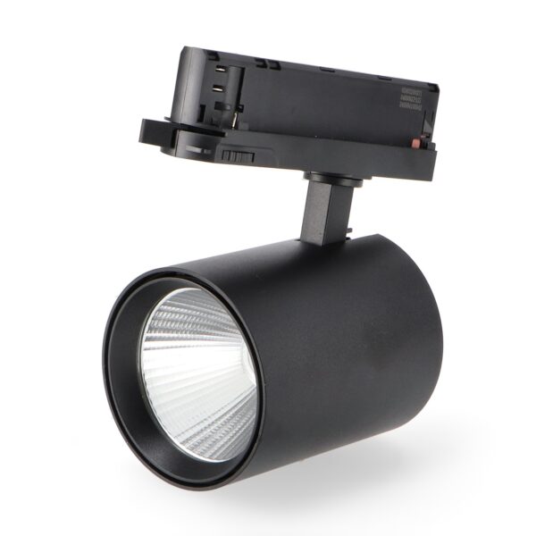 Foco LED para calha Black Air 30W Trifásico No Flicker