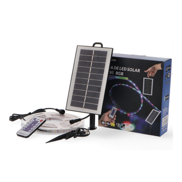 Pack de fita de LED Solar SMD2835 300L multicolorido - 5 metros - Image 2