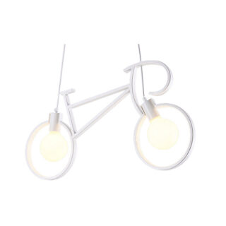 Candeeiro de teto Vintage 2L Bicycle White