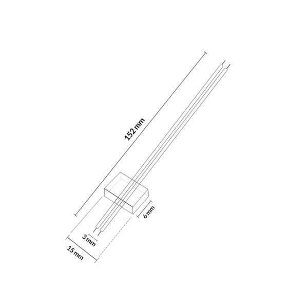 Cabo Adaptador Para Fita Led 220Vac Ruzok - Image 2