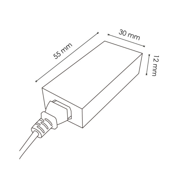 Adaptador de Corrente para fitas LED 60W 12VDC - Image 2