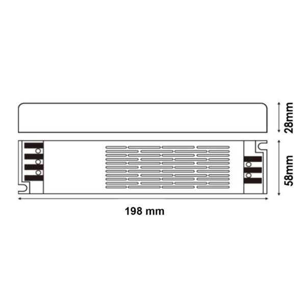 Transformador Slim para fitas LED 300W 24VDC - Image 2