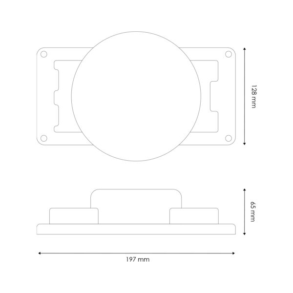 Fonte de alimentação 100W 12VAC IP67 para piscina - Image 2