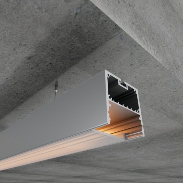 Perfil de aluminio VictSing 2 metros 12V/24V/220V - Opcional suspenso
