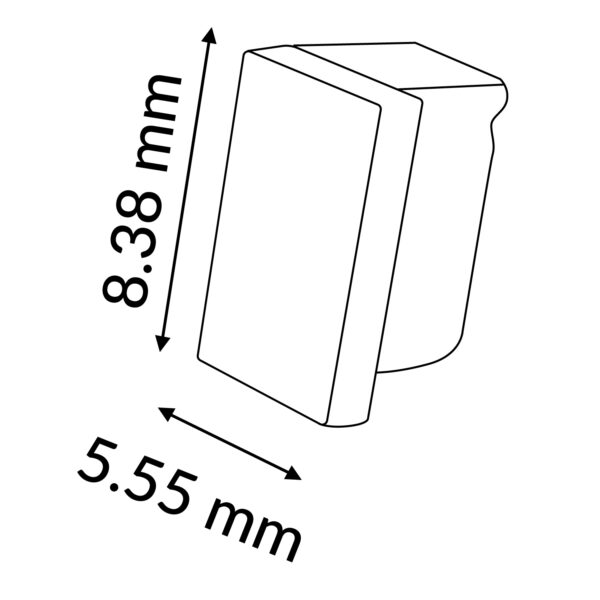 Pack de 2 topos perfil LM3848 - Image 2