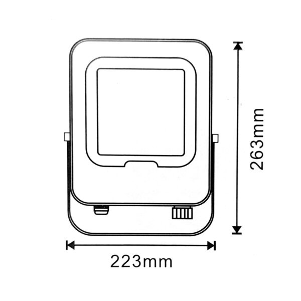 Projetor Led Napoli Plus White 100W CCT - Image 2