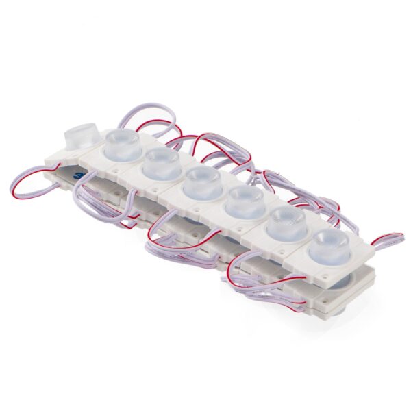 Corrente de 20 Módulos de 1 LED SMD Samsung 12V DC 2W