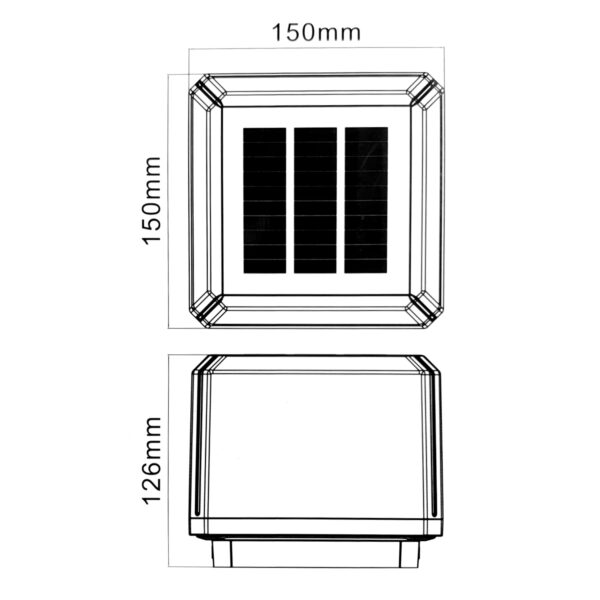 Baliza LED Solar Inel - Image 2