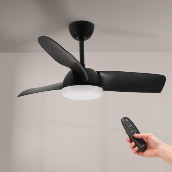 Ventoinha de Teto LED Black Face - DSC