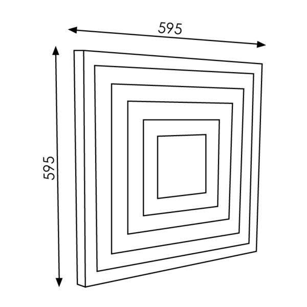 Extrator Ofair 60X60 cm 50W - Image 2