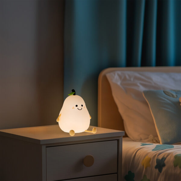 Lâmpada de toque infantil LED Pear