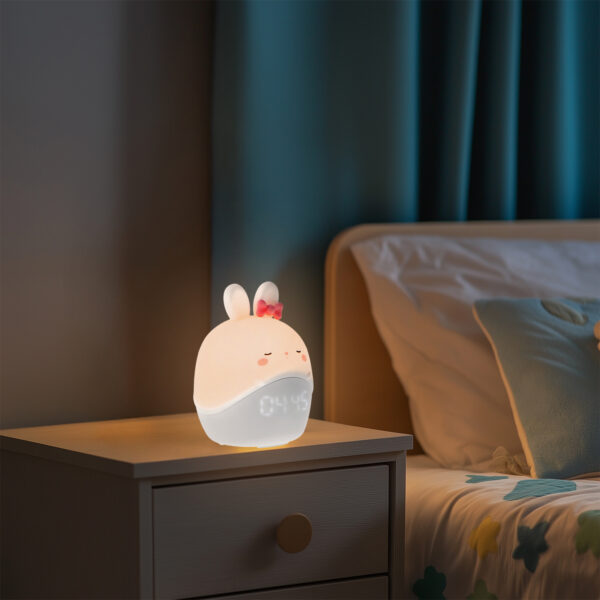 Lâmpada de toque infantil LED Rabbit