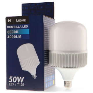 Lâmpada LED E27 T125 50W