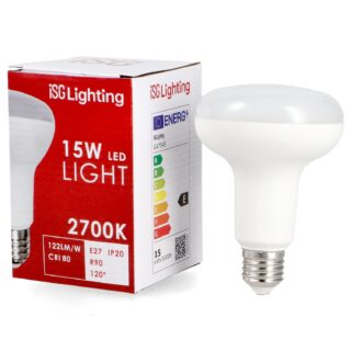 Lâmpada LED E27 R90 15W  2700K