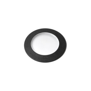 Foco de encastrar solo CECI 1xGX23 3W botão CCT (3cores) IP67 Alt.9,3xD.12cm resina preta