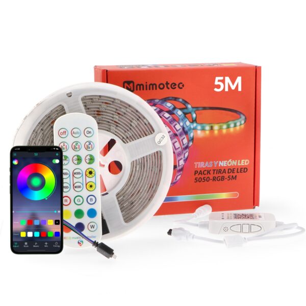 Pack Fita LED 12V 30L RGB - 5 metros RGB