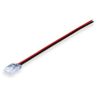 Conector com fio para fita de LED 2 pin de 8 mm 12V/24V - Pack 20
