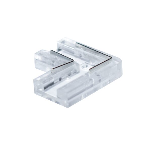 Conector L para fita de LED 2 pin de 8 mm 12V/24V - Pack 20