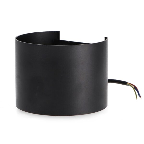 Aplique de Parede LED Black Round 12W IP54 CCT - Image 2