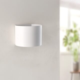 Aplique de Parede LED White Round 12W IP54 CCT