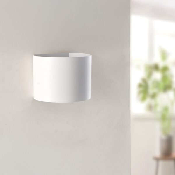Aplique de Parede LED White Round 12W IP54 CCT
