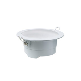 Foco de encastrar TERESA 1xGX53 IP66 L.6,9xD.16cm resina branca