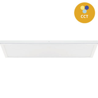 Painel de superfície VOLTAIRE 30x60 36W LED CCT 3000/4000/6500K C.60xL.30xAlt.2,3cm branco