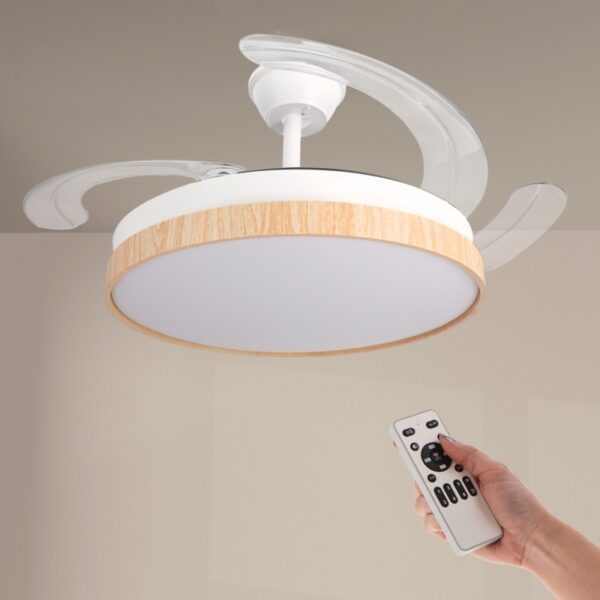 Ventoinha de Teto Led White Plant ø106 Cm CCT